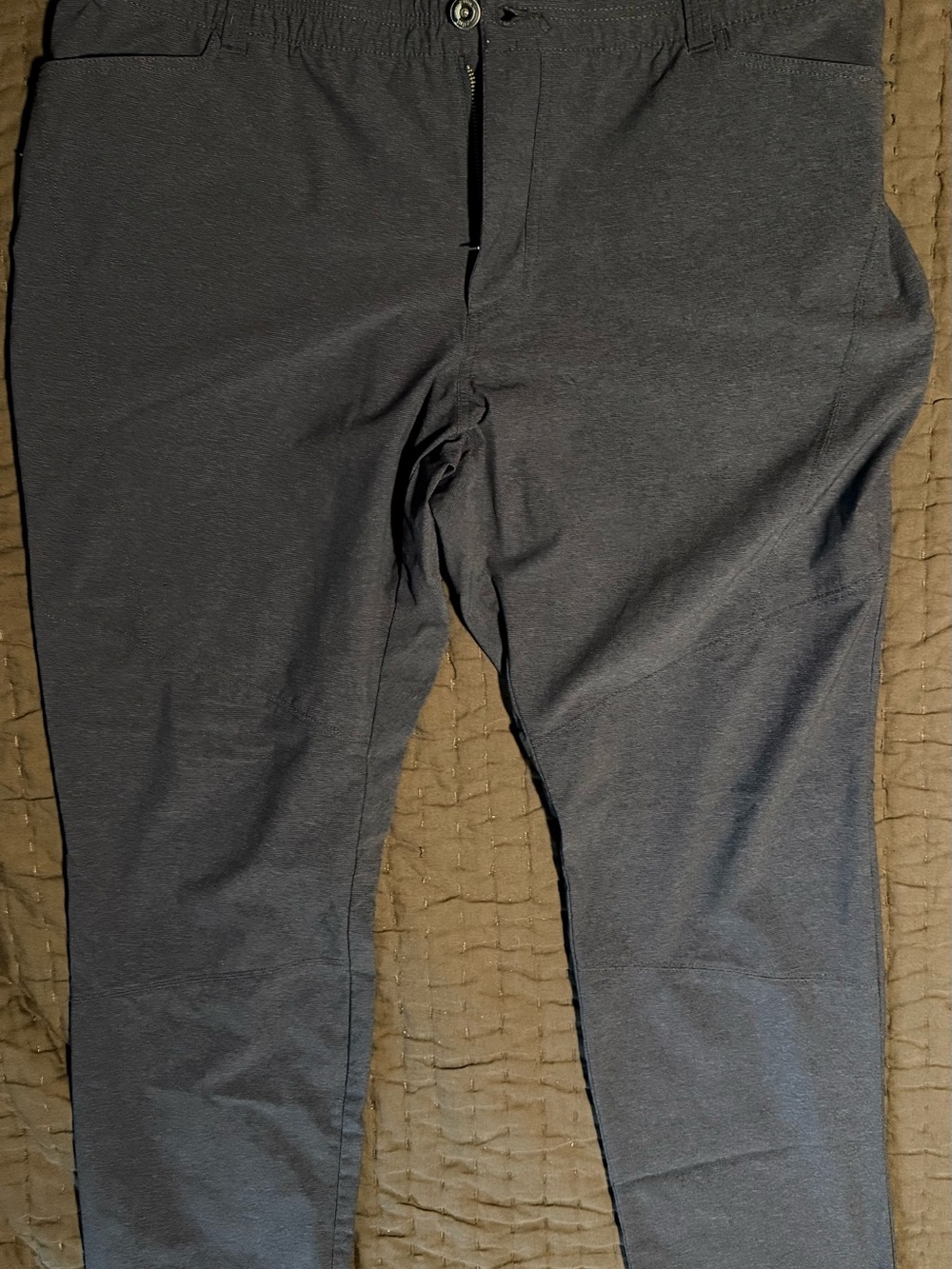Kuhl Deceptr Men's Black and Blue Stretch Casual Pants